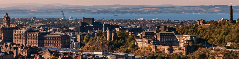 Edinburgh sunset